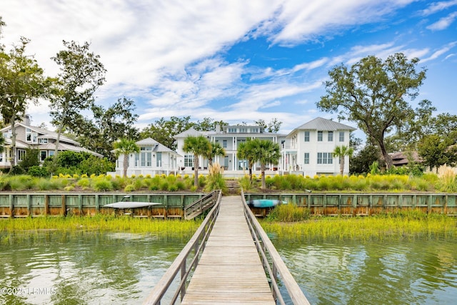70 Brams Point Rd, Hilton Head Island, SC 29926 - dock featuring a water view