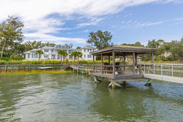 70 Brams Point Rd, Hilton Head Island, SC 29926 - dock featuring a water view
