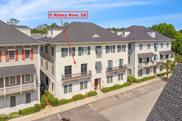 6 Abbey Row Unit 2A, Beaufort, SC 29906 - view of property featuring central air condition unit