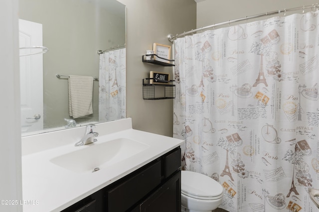 173 Okatie Park Cir E, Ridgeland, SC 29936 - full bath featuring vanity, toilet, and a shower with curtain