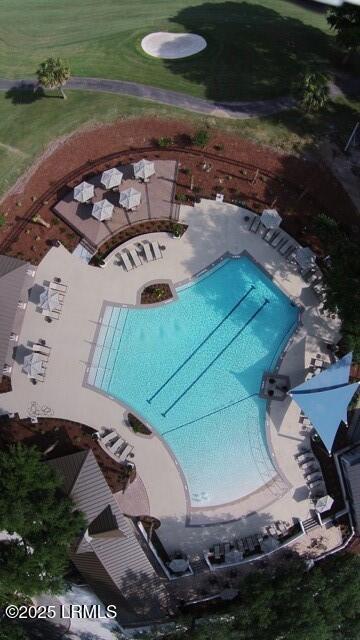 647 Island Cir E, Saint Helena Island, SC 29920 - view of pool
