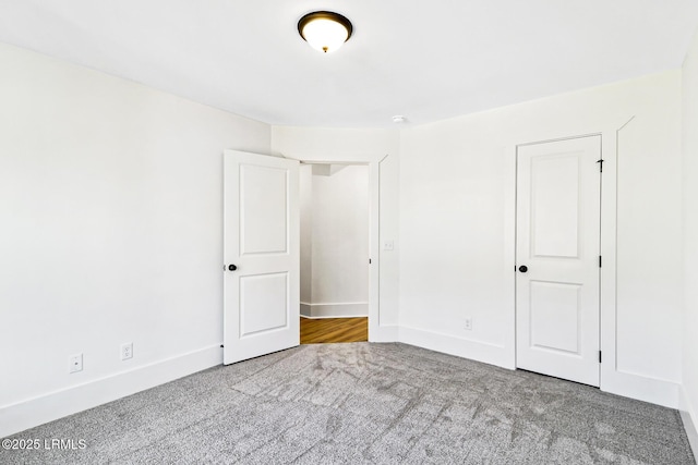 empty room with carpet floors