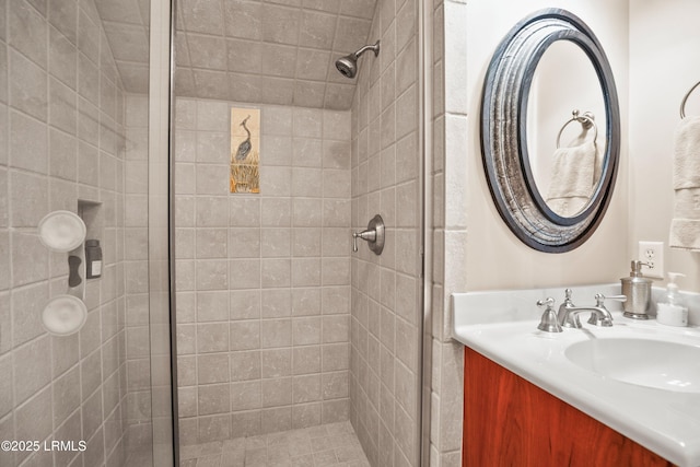 120 Coosaw Club Dr, Beaufort, SC 29907 - bathroom featuring a stall shower and vanity