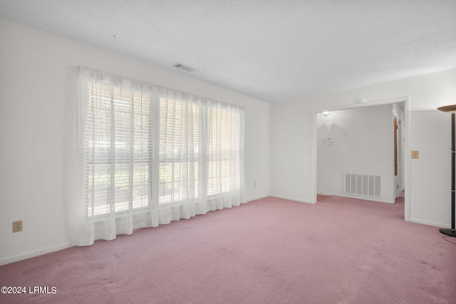 spare room with light colored carpet