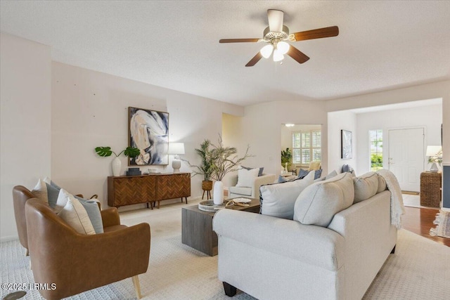 6 Pinyon Dr, Bluffton, SC 29909 - living area featuring a ceiling fan