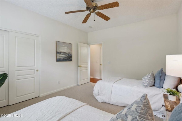 6 Pinyon Dr, Bluffton, SC 29909 - carpeted bedroom with baseboards and ceiling fan