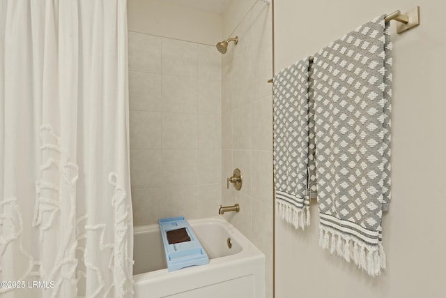 11 Basin Trail St, Beaufort, SC 29902 - bathroom with shower / bath combination with curtain