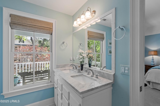 14 Fraser St, Beaufort, SC 29907 - bathroom featuring connected bathroom and double vanity