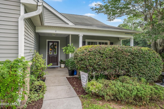 2 Waccamaw Way, Beaufort, SC 29906 - view of exterior entry featuring a porch