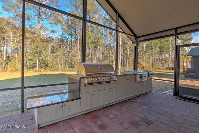 54 Slash Pine Dr, Okatie, SC 29909 - unfurnished sunroom with area for grilling