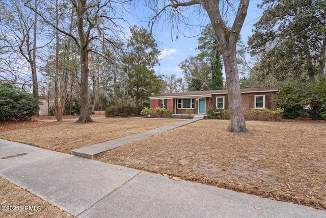 view of ranch-style home