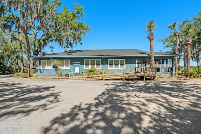 view of ranch-style house