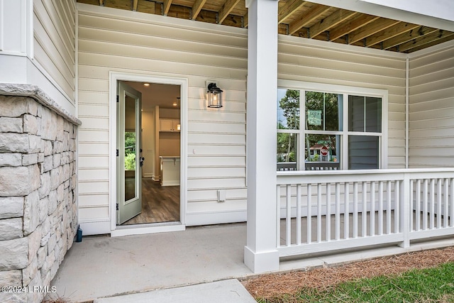 view of property entrance