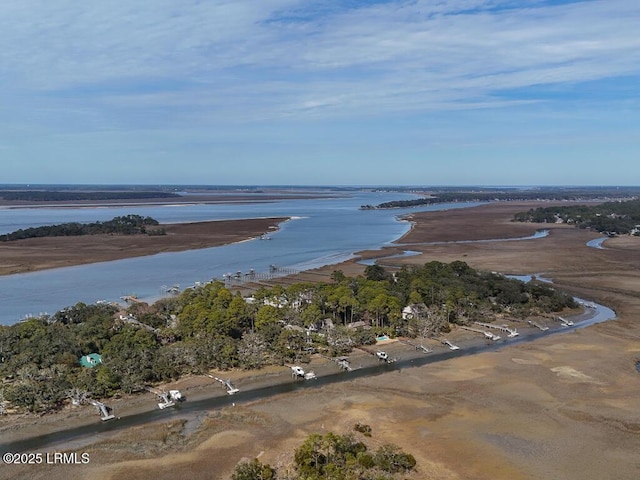 31 Hearthwood Dr, Hilton Head Island, SC 29928 - drone / aerial view featuring a water view