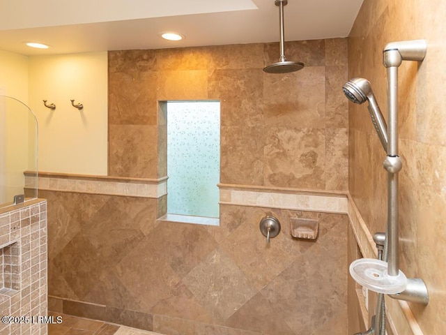 31 Hearthwood Dr, Hilton Head Island, SC 29928 - interior details featuring recessed lighting and walk in shower