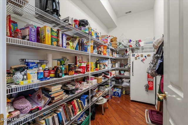 view of pantry