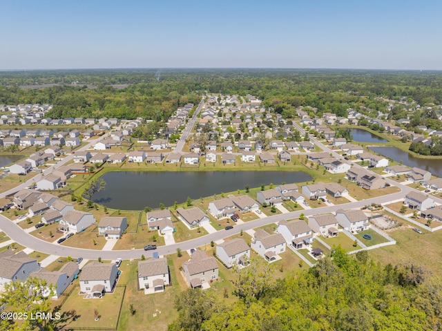 68 Keowee Ln, Beaufort, SC 29906 - aerial view with a water view and a residential view