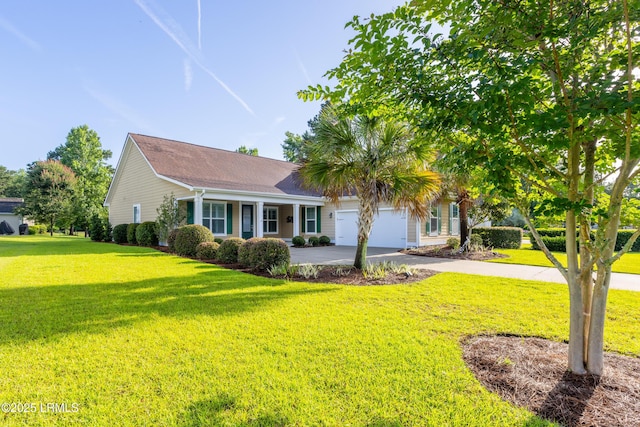 18 Yonges Island Dr, Bluffton, SC 29910 - ranch-style home featuring a garage, concrete driveway, and a front yard