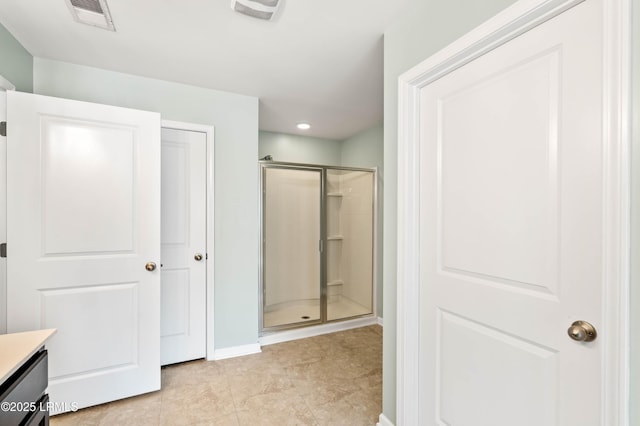 4944 Tidal Walk Ln, Beaufort, SC 29907 - full bathroom with a shower stall and vanity
