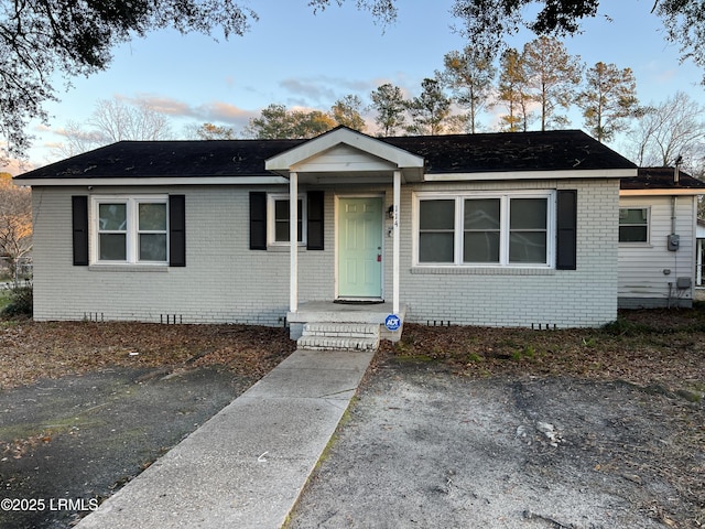 view of front of house