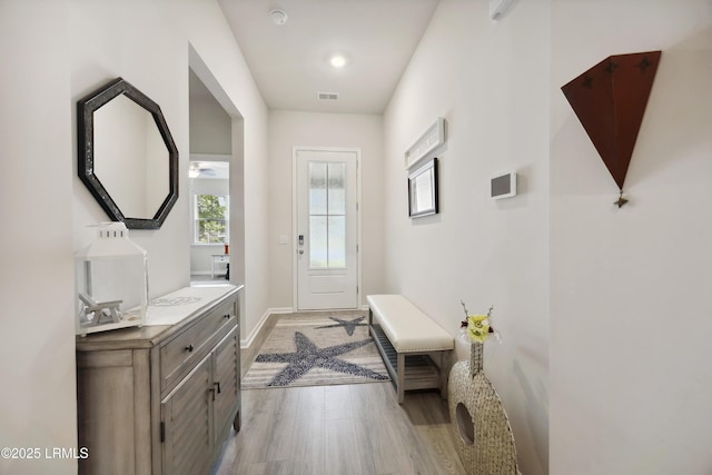 120 Sifted Grain Rd, Bluffton, SC 29909 - entrance foyer featuring light wood-type flooring and baseboards