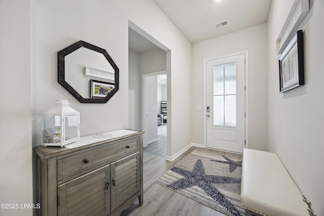 120 Sifted Grain Rd, Bluffton, SC 29909 - doorway to outside featuring light wood finished floors and baseboards