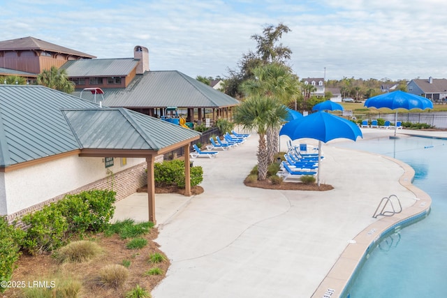 120 Sifted Grain Rd, Bluffton, SC 29909 - community pool featuring a patio