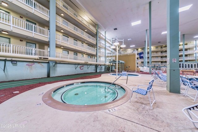 663 William Hilton Pkwy Unit 2126, Hilton Head Island, SC 29928 - view of swimming pool featuring a hot tub