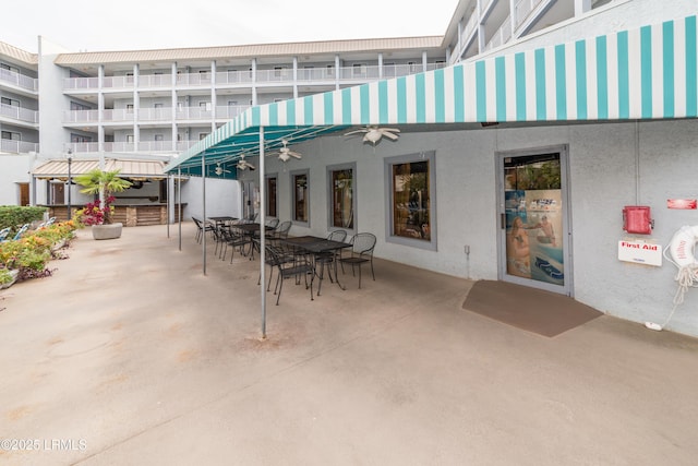 663 William Hilton Pkwy Unit 2126, Hilton Head Island, SC 29928 - view of patio with outdoor dining space