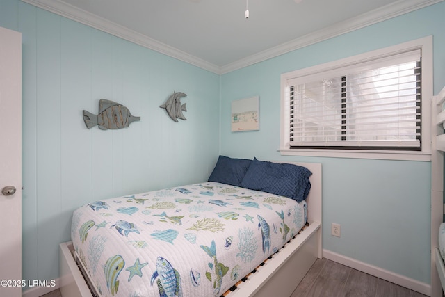 663 William Hilton Pkwy Unit 2126, Hilton Head Island, SC 29928 - bedroom with wood finished floors and ornamental molding