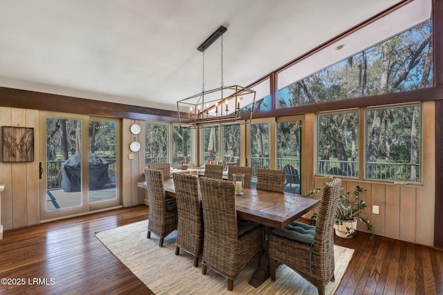 34 W Beach Lagoon Dr, Hilton Head Island, SC 29928 - sunroom with a chandelier