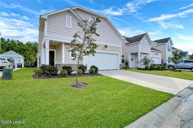 front of property featuring a front yard