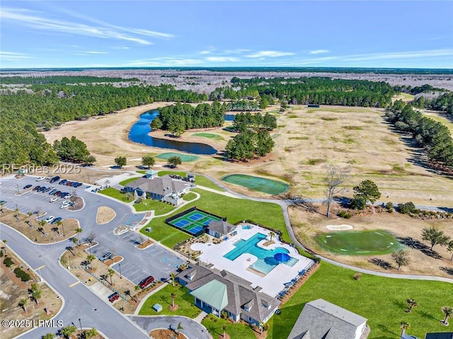 drone / aerial view