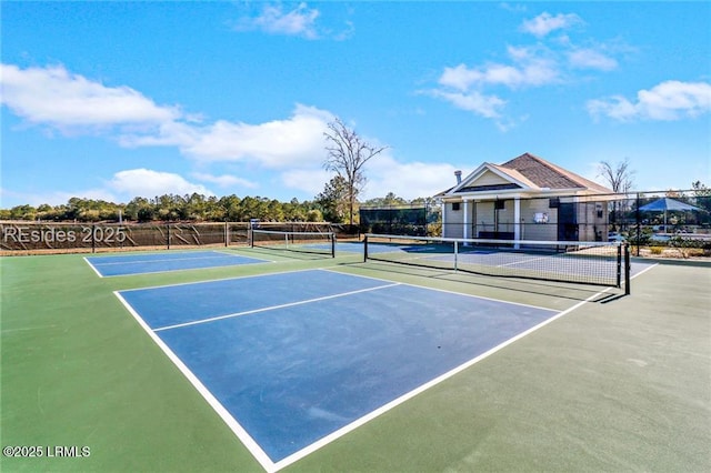 view of sport court