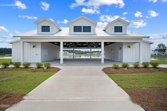 1444 Sanctum St, Ridgeland, SC 29936 - view of community featuring a lawn and driveway