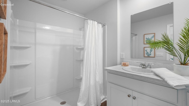 1444 Sanctum St, Ridgeland, SC 29936 - full bathroom featuring vanity and a shower with curtain