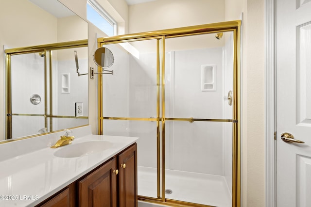 7 Fenwick Dr, Bluffton, SC 29909 - full bathroom with vanity and a shower stall