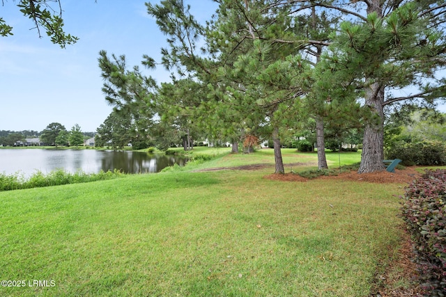 7 Fenwick Dr, Bluffton, SC 29909 - view of green lawn featuring a water view