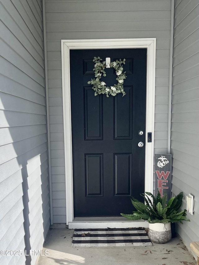 view of property entrance