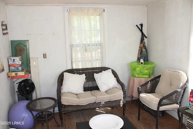 110 Joey St, Hampton, SC 29924 - living area with wood finished floors