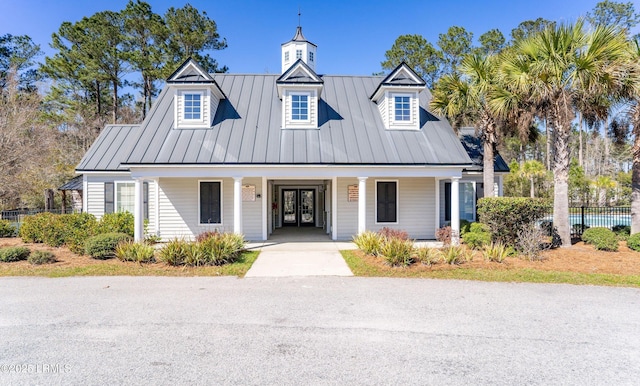 view of front of house featuring a porch