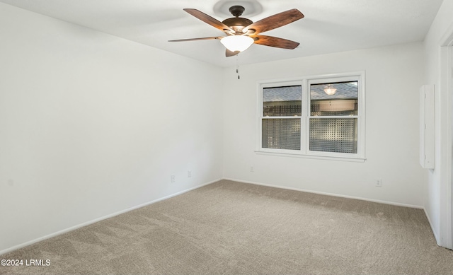 100 Thomas Sumter St, Beaufort, SC 29907 - carpeted spare room featuring a ceiling fan and baseboards
