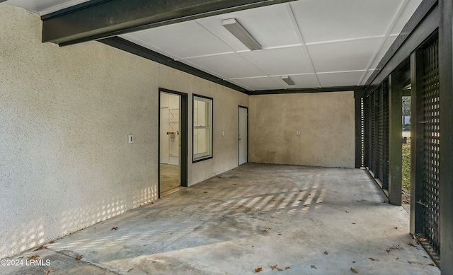100 Thomas Sumter St, Beaufort, SC 29907 - spare room featuring unfinished concrete flooring
