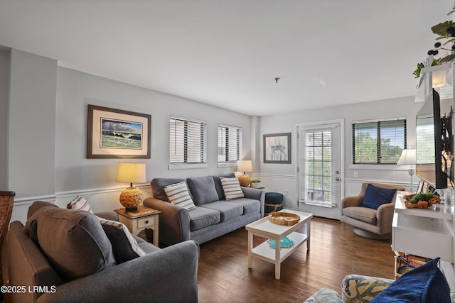 663 William Hilton Pkwy Unit 3321, Hilton Head Island, SC 29928 - living room featuring wood finished floors