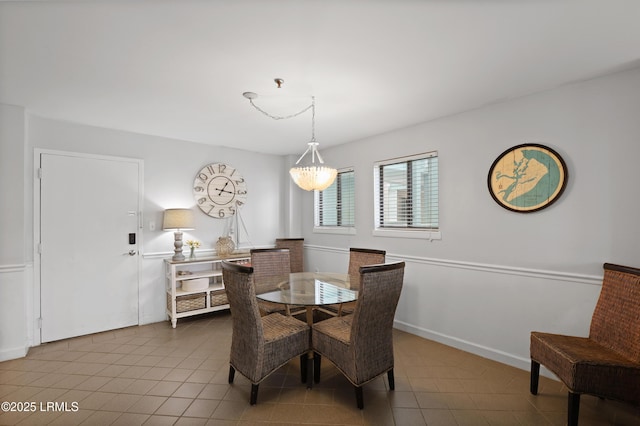 663 William Hilton Pkwy Unit 3321, Hilton Head Island, SC 29928 - dining room with tile patterned flooring and baseboards