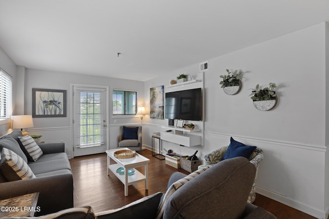 663 William Hilton Pkwy Unit 3321, Hilton Head Island, SC 29928 - living area featuring wood finished floors