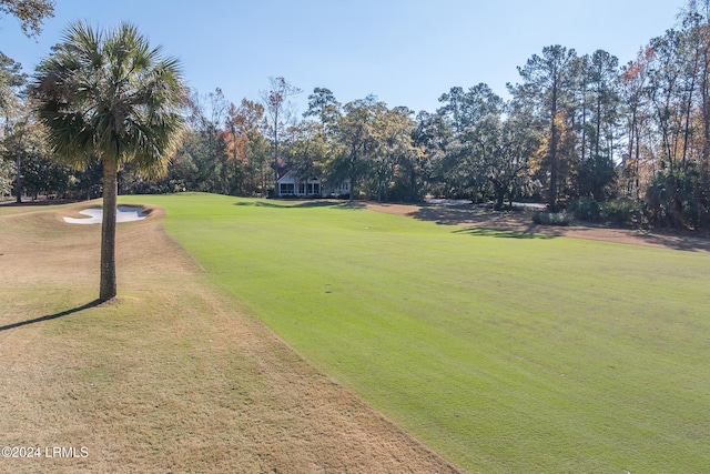 surrounding community featuring a yard