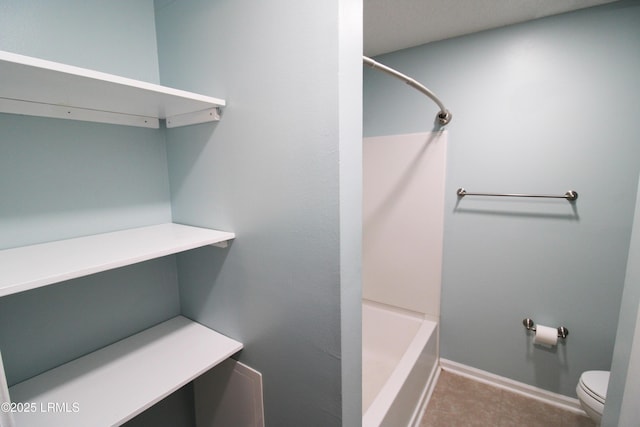 18 Old S Ct Unit 18A, Bluffton, SC 29910 - full bathroom with baseboards, toilet, and  shower combination