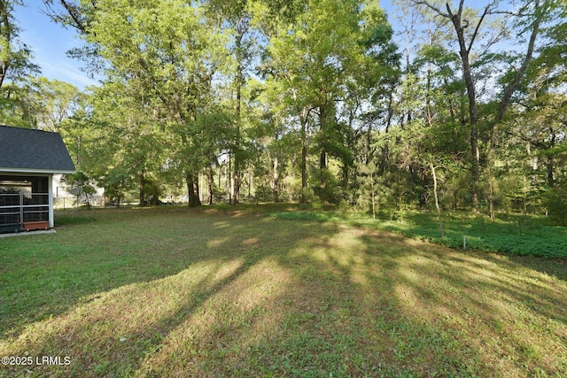view of yard