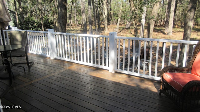 view of deck